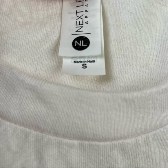 Classic White Tee with graphic - Picture 2 of 4